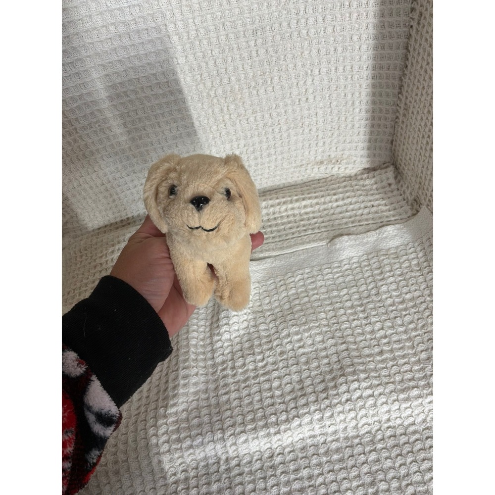 Puppycore Kids Journey Girls Plush Dog Toy Small Tan